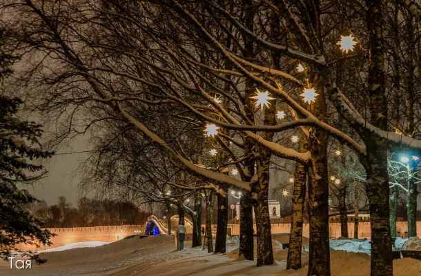 Великий Новгород на Новый Год