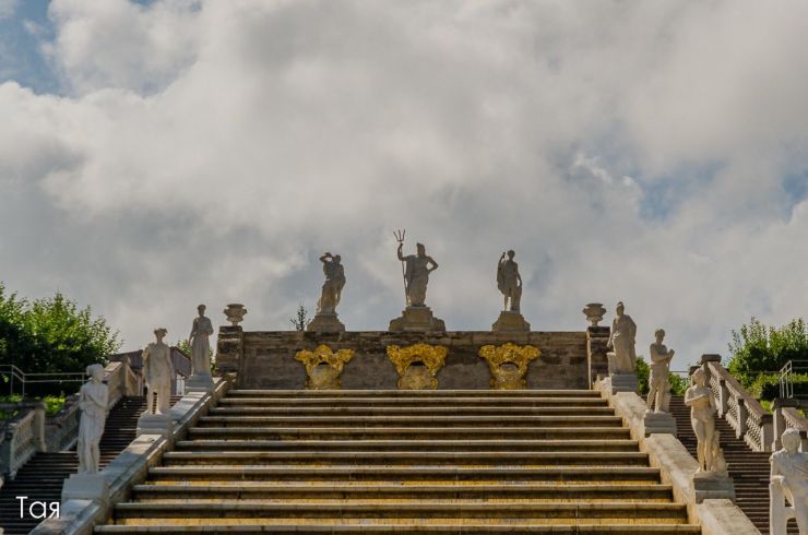 Фото с экскурсии в Петергоф