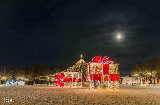 Великий Новгород на Новый Год