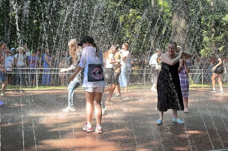 Фото с экскурсии в Петергоф