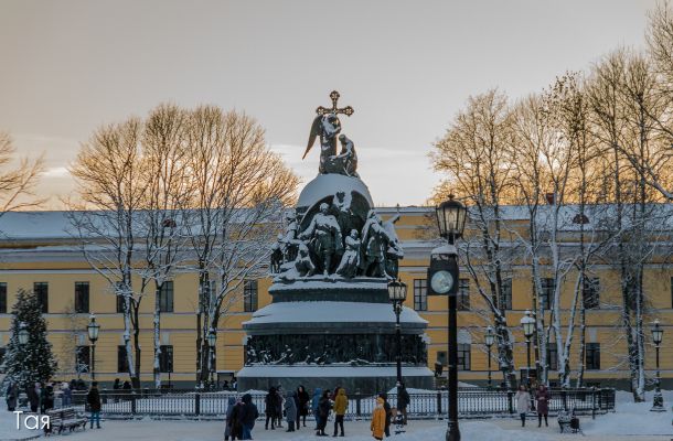 Великий Новгород на Новый Год