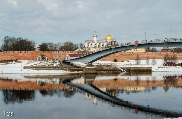 Великий Новгород на Новый Год