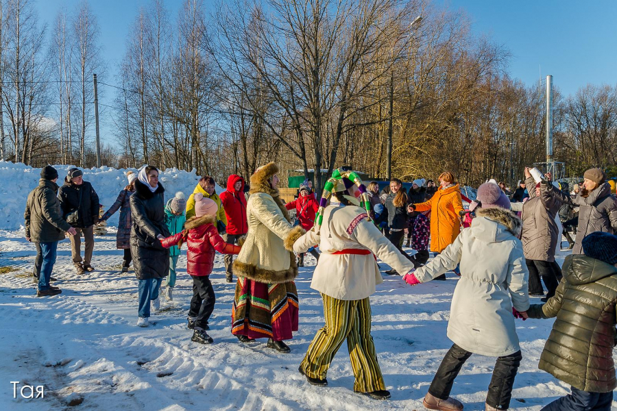 Новогодние гуляния на Новгородчине. Великий Новгород