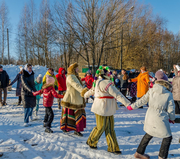 Новогодние гуляния на Новгородчине. Великий Новгород