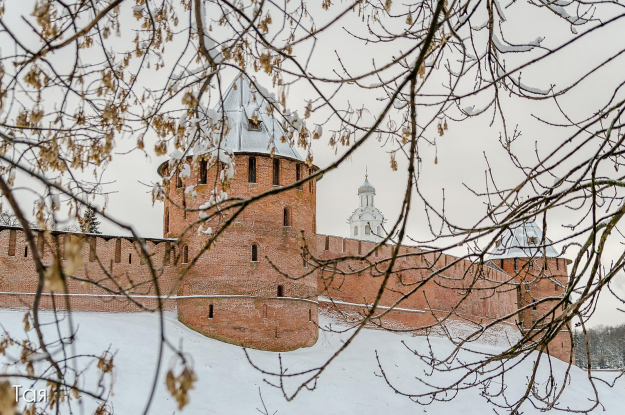 Детинец - каменная летопись Великого Новгорода